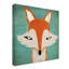 « fox on bleu », art sur toile-31882845