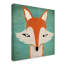 « fox on bleu », art sur toile-31882846