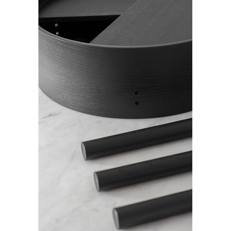 Arc Side Table, Black