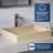 Karran Sternhagen SQS500 23-5/8” x 17-3/4” Rectangular Bathroom Vessel Sink-102145198