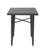 32" SQUARE WICKER BAR TABLE