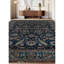 Sona Wool Oriental Area Rug in Navy/Blue