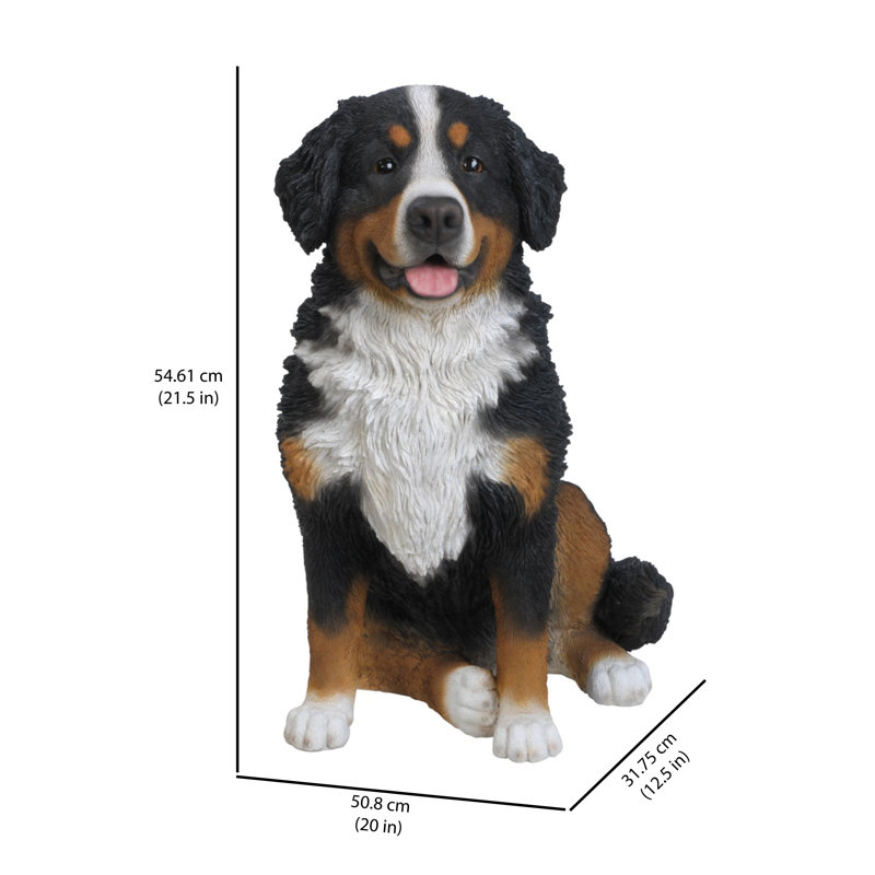 Bernese Mountain Dog Statue