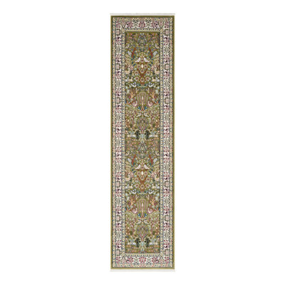 Jackson Oriental Green/Ivory Area Rug