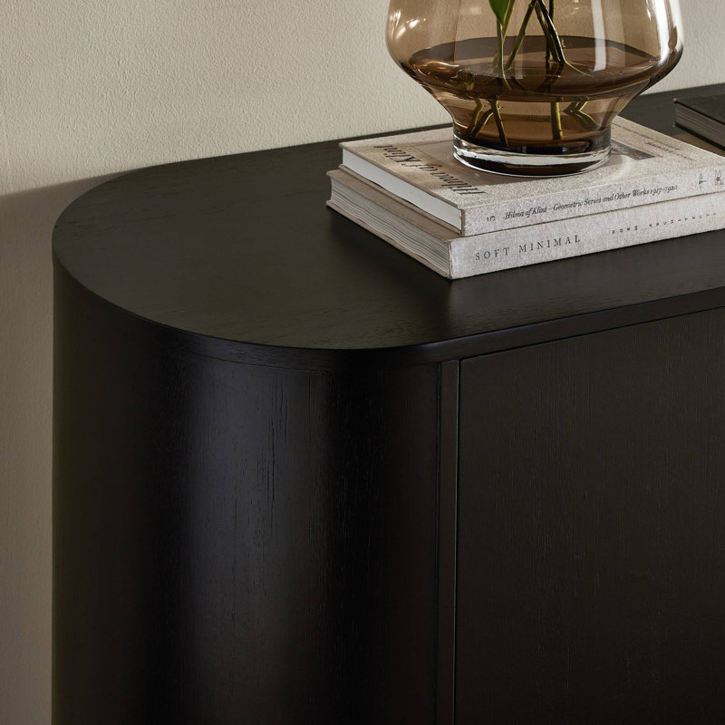 Paden Sideboard, Aged Black Acacia