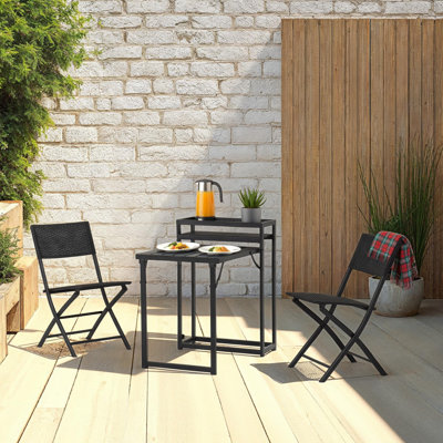 Halsy Rectangular 2 - Person Bistro Set