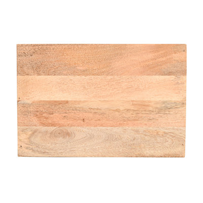 Euricka 1-Drawer Mango Wood Nightstand