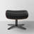 Genuine Leather Reclining Swivel Chair And Ottoman-68549355