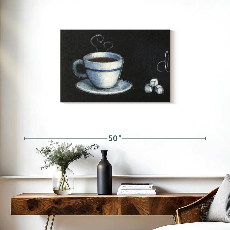 Yarlin, tableau noir, menu, café, H 20 po x l 30 po