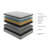 Diamond Innerspring Hybrid and Cooling Gel Memory Foam Mattress, Pressure Relief, and Motion Isolation, CertiPUR-US and Oeko TEX Certified-1052975606-1052975600