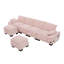 Canapé Cloud Cloud avec tissu velours côtelé et ports USB-126061574