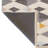 Gray-Beige Themed Geometric Rectangle Shape Patterned Modern Decorative Rug-1013211322