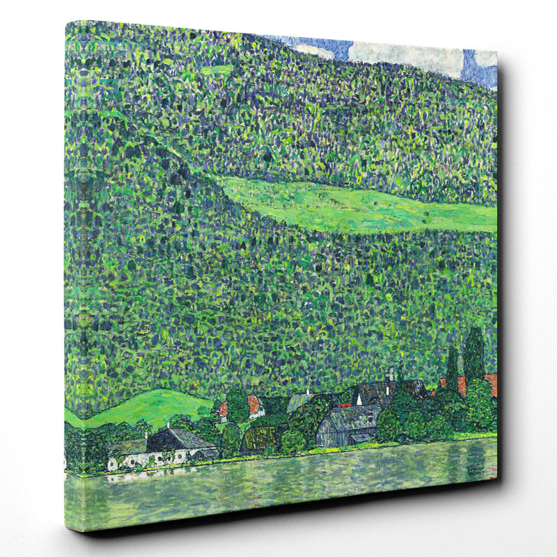 Gustav Klimt - Wrapped Canvas Painting, 76cm H x 76cm W