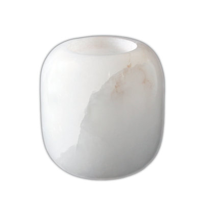 4'' H Stone Tabletop Votive Holder