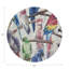 Cockatoo Fantasia Pebble 16" Vinyl Placemat