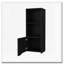 Armoire murale noire avec une porte-1511011509