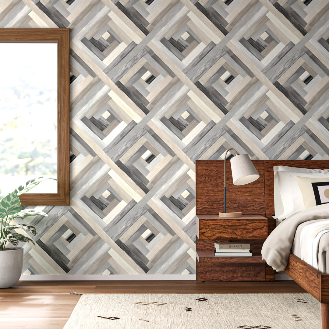  33' L x 20.5" W Wallpaper Roll Orren Ellis 