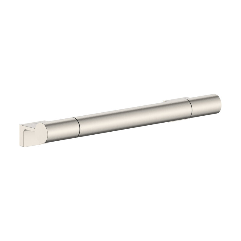Barre à serviettes en nickel brossé 12 po hanstgrohe AddStoris S, 1.8" H x 12" L x 2.5" D, Brushed Nickel