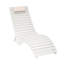 Méridiennes ergonomiques pour la piscine et le patio avec motif grain de bois et base anti-dérive (ensemble de 4)-510826472