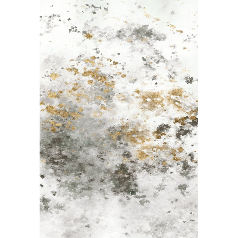 Gilded Mist II by Studio W - Wrapped Canvas Painting, 30cm H x 20cm W x 3.8cm D