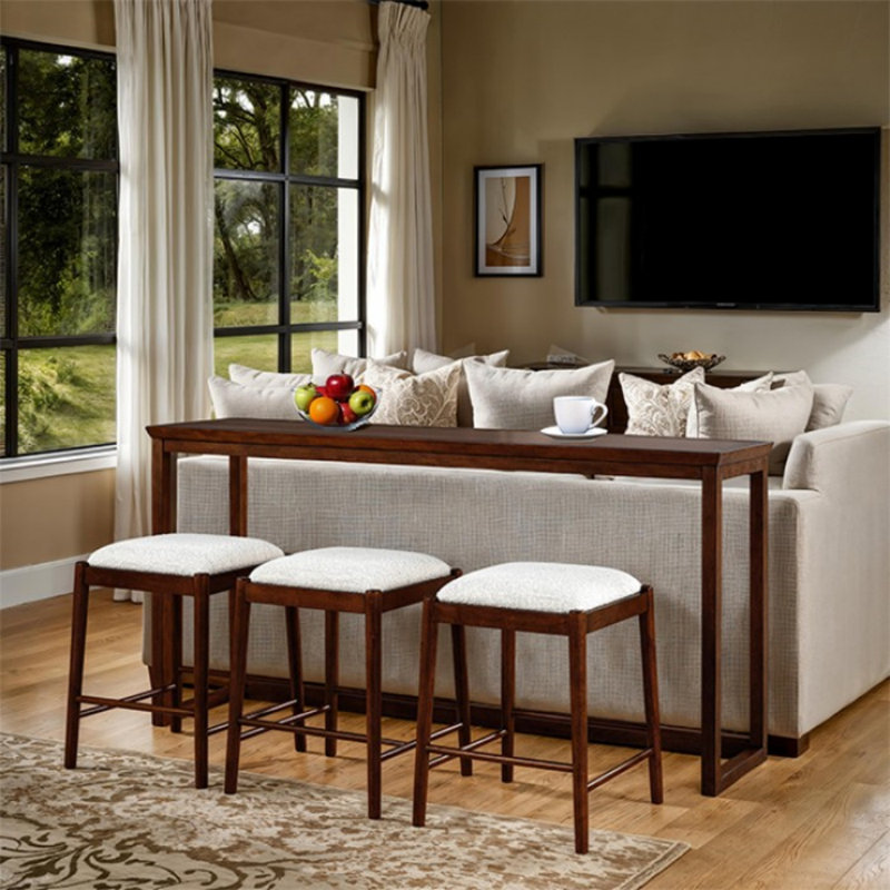 Kaan Sofa Table With 3 Stools