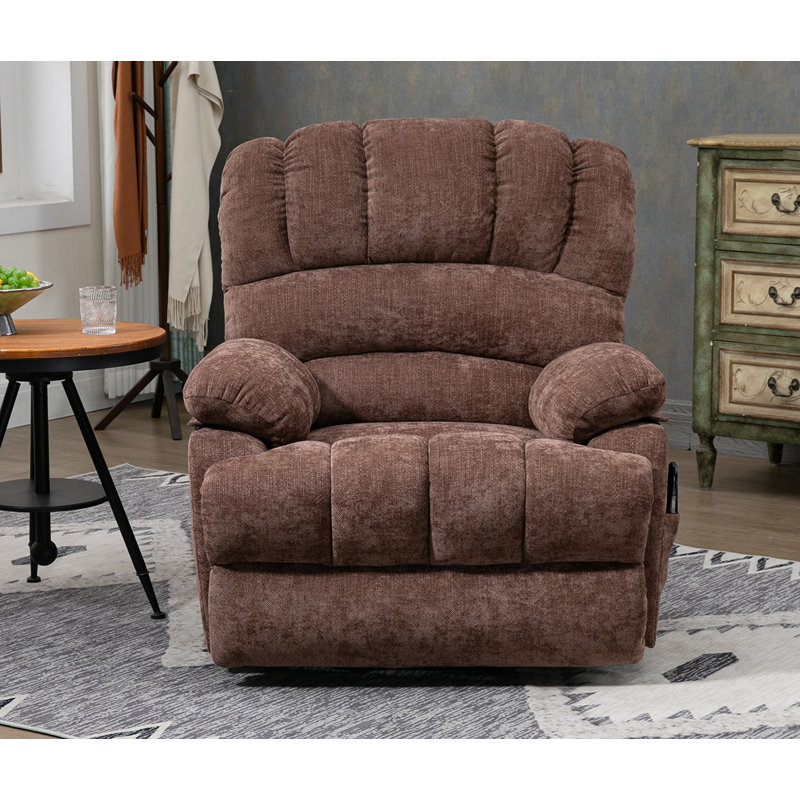 Recliner Chair, Brown