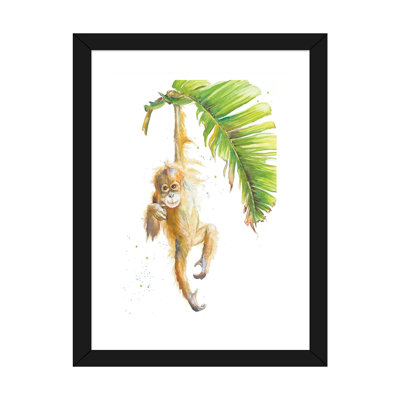 «Monkeys in the Jungle I» par Patricia Pinto - reproduction d'art