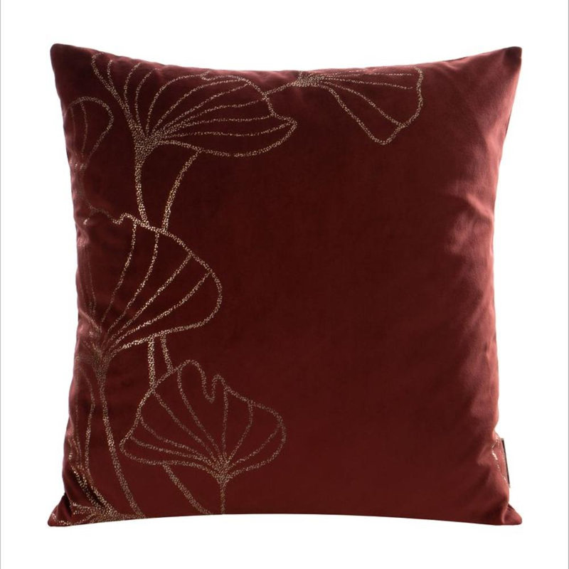 Panek Microfiber Pillow Case, Burgundy