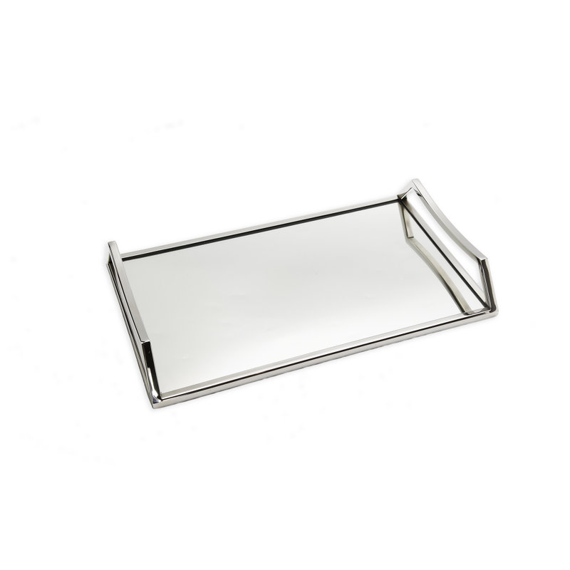 Frohmut Stainless Steel Tray, Silver