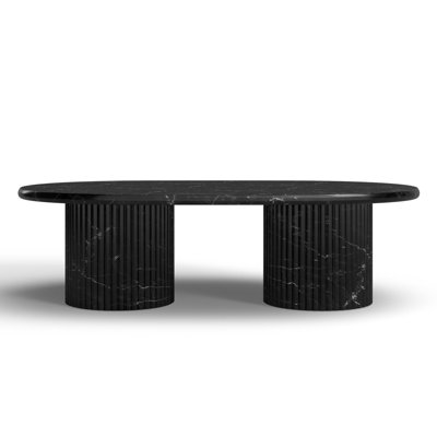 Verbana Genuine Marble Single Coffee Table