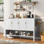 Buffet avec tablette ouverte et 2 tablettes réglables-1534057609