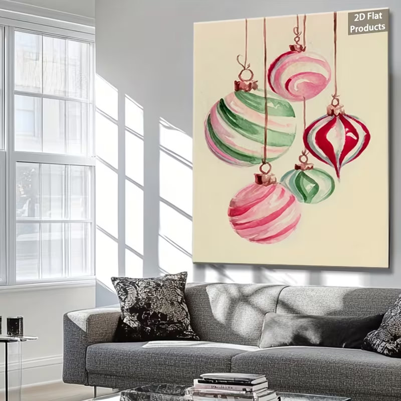 1 Piece Wrapped Canvas Wall Art
