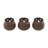 Jack-O-Lantern Candle Holder Set of 3 - 3x3.5x3.5-112543209