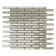 Ariya Random Sized Metal Linear Mosaic Wall Tile