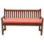 Coussin de banc d'extérieur Tommy Bahama, résistant à l'eau et à la décoloration Sunbrella-131480040-131480045