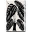 «Black and White Plant I» par Daniela Santiago - Peinture-1041384763-1071893881