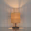 Lampe de table 1 lumière Rattan Lantern