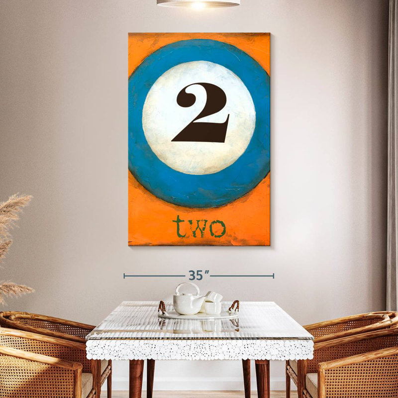 Senne Graphic Pool II, 51" H x 34" W