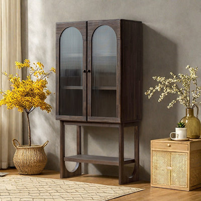 Bibliothèque à porte d'armoire de style italien