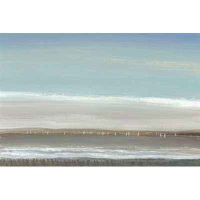 Distant Coast I 1 Piece Wrapped Canvas Wall Art