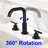 Widespread 2-handle Bathroom Faucet-59762343