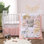 Ensemble de literie pour lit de bébé 3 pièces pour filles - Ensemble de chambre de bébé, de nouveau-né, de nourrisson et de tout-petit
