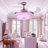 42'' Tarquinia 4 - Blade LED Ceiling Fan with Remote Control, Bluetooth and Speaker