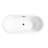 59" x 30" Freestanding Soaking Acrylic Bathtub-81515714