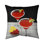 Two Cosmopolitan Romantic Red Outdoor Throw Pillow | Home Decor