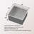 22" L x 22" W Stainless Steel Laundry Sink, Drop-in Utility Sink with Sink Grid, Strainer, and Roll-up Rack-91925224