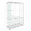 Vitrine en verre avec lumières DEL