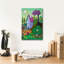  «The Purple House» par Koday, art mural sur toile, 12 po x 18 po-841282866