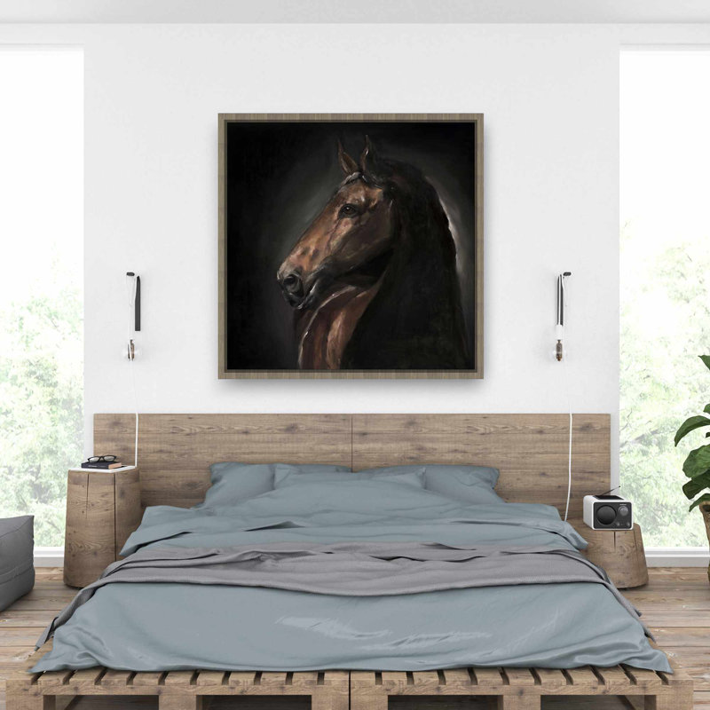 Spirit the Horse - Animaux de ferme, décoration sur toile encadrée