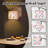 Arc Floor Lamp Groovy Seamless Checkerboard Brush Stroke Checkered Print Floor Lamps with Remote LED Lights Adjustable Lamp Shades Tall Standing Lamps for Reading Office Living Room
